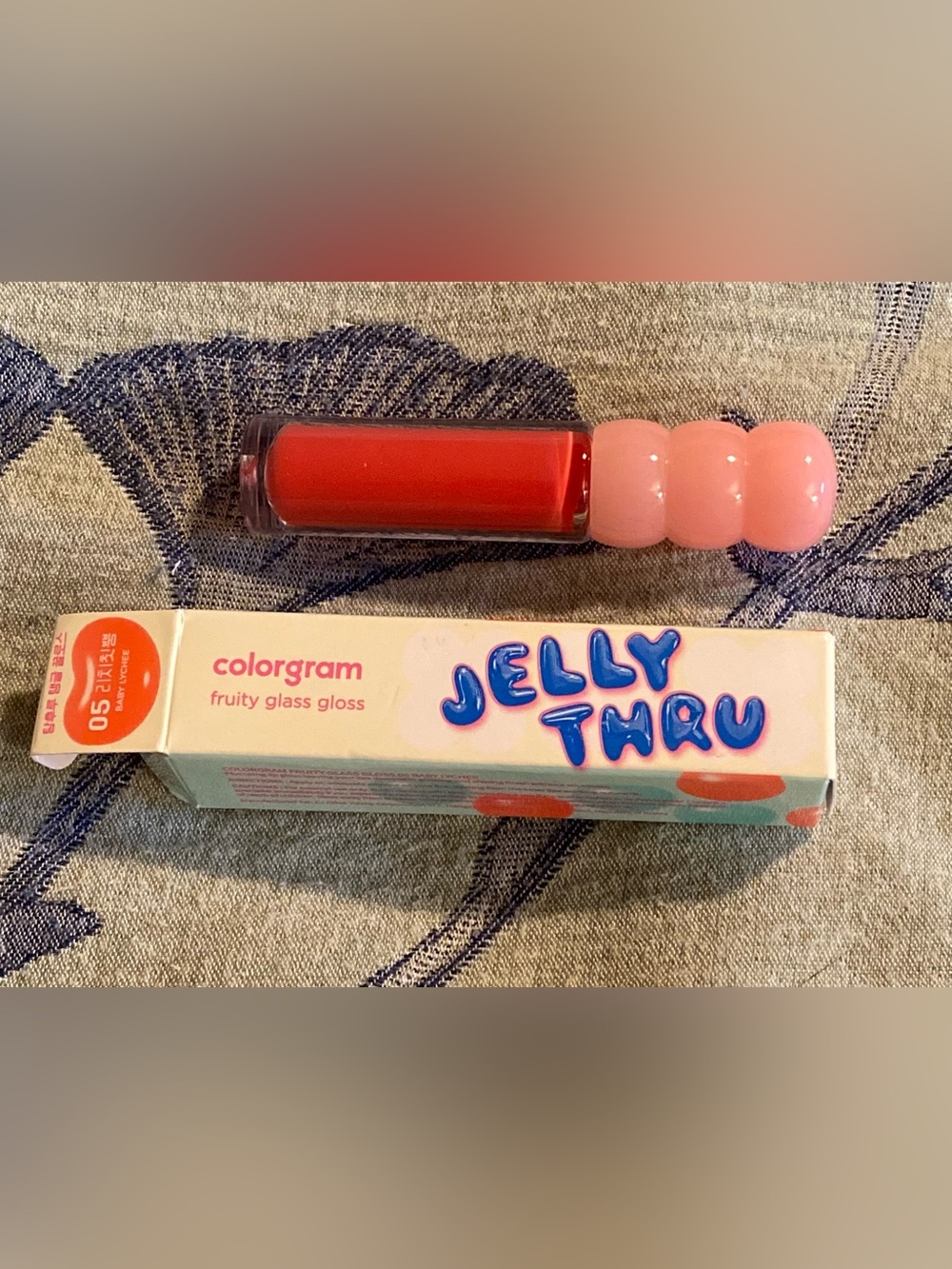 Jelly Thru Fruity Glass Gloss - Pink Cap Red Gloss